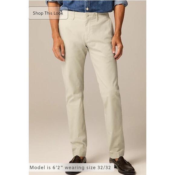 NWOT J. Crew 484 Slim-fit Stretch Chino Men's Pant 36/32 - Picture 1 of 8